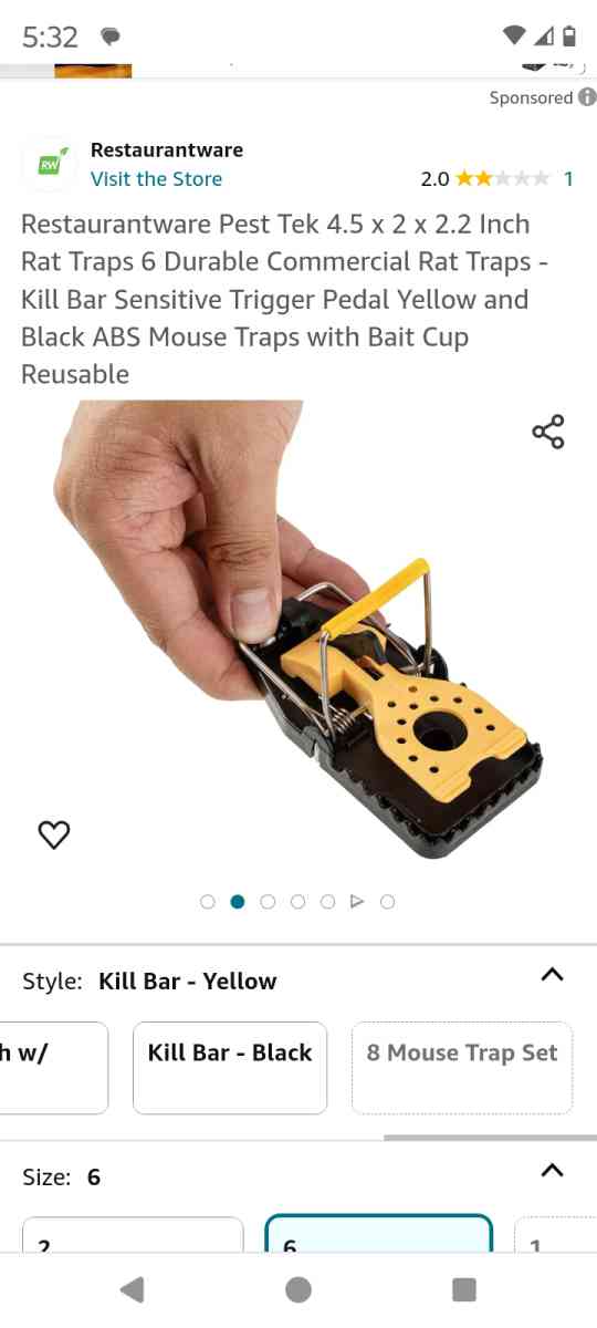 24 pk mouse traps - Orlando, Florida - FleaMarketBay