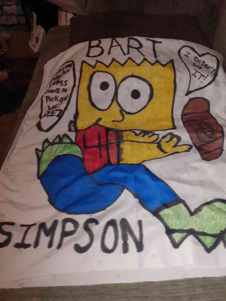 homemade cartoon pillows and wall hangings - Saint Louis, Missouri - FleaMarketBay