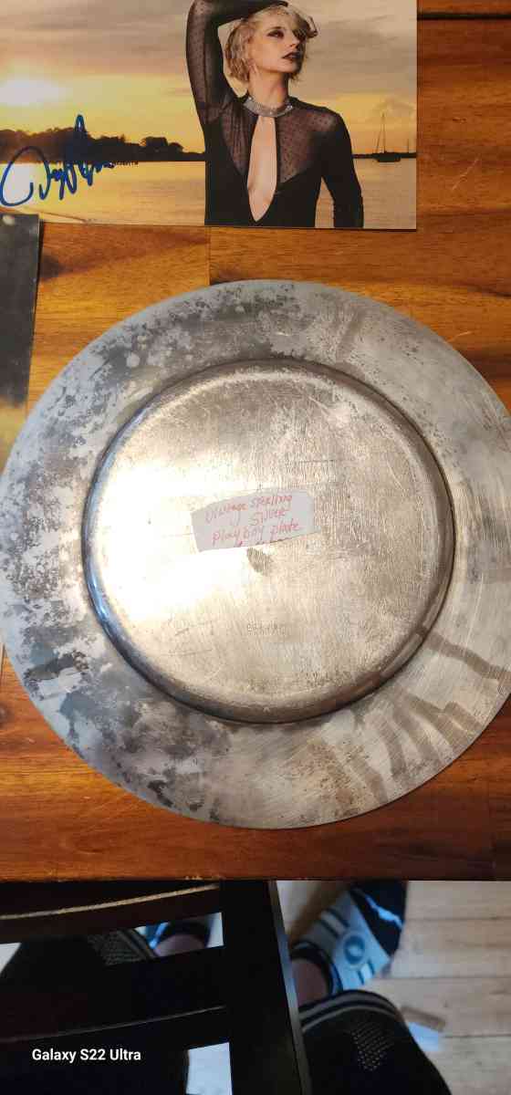 signed vintage 2lb sterling silver playboy VIP PLAYBOY STAMP - Glassboro, New Jersey - FleaMarketBay