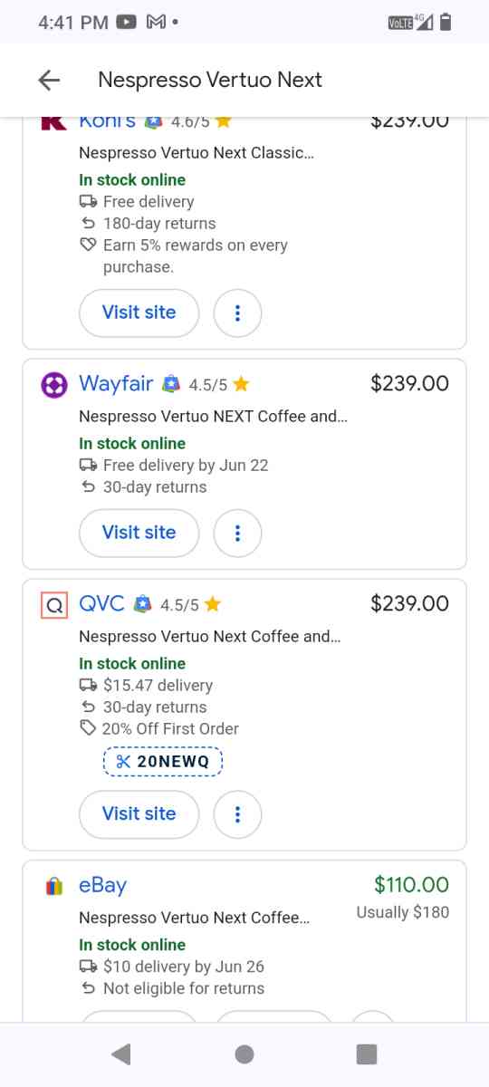 BrandnewNESPRESSO VERTUO NEXT AEROCCINO3 - Seattle, Washington - FleaMarketBay