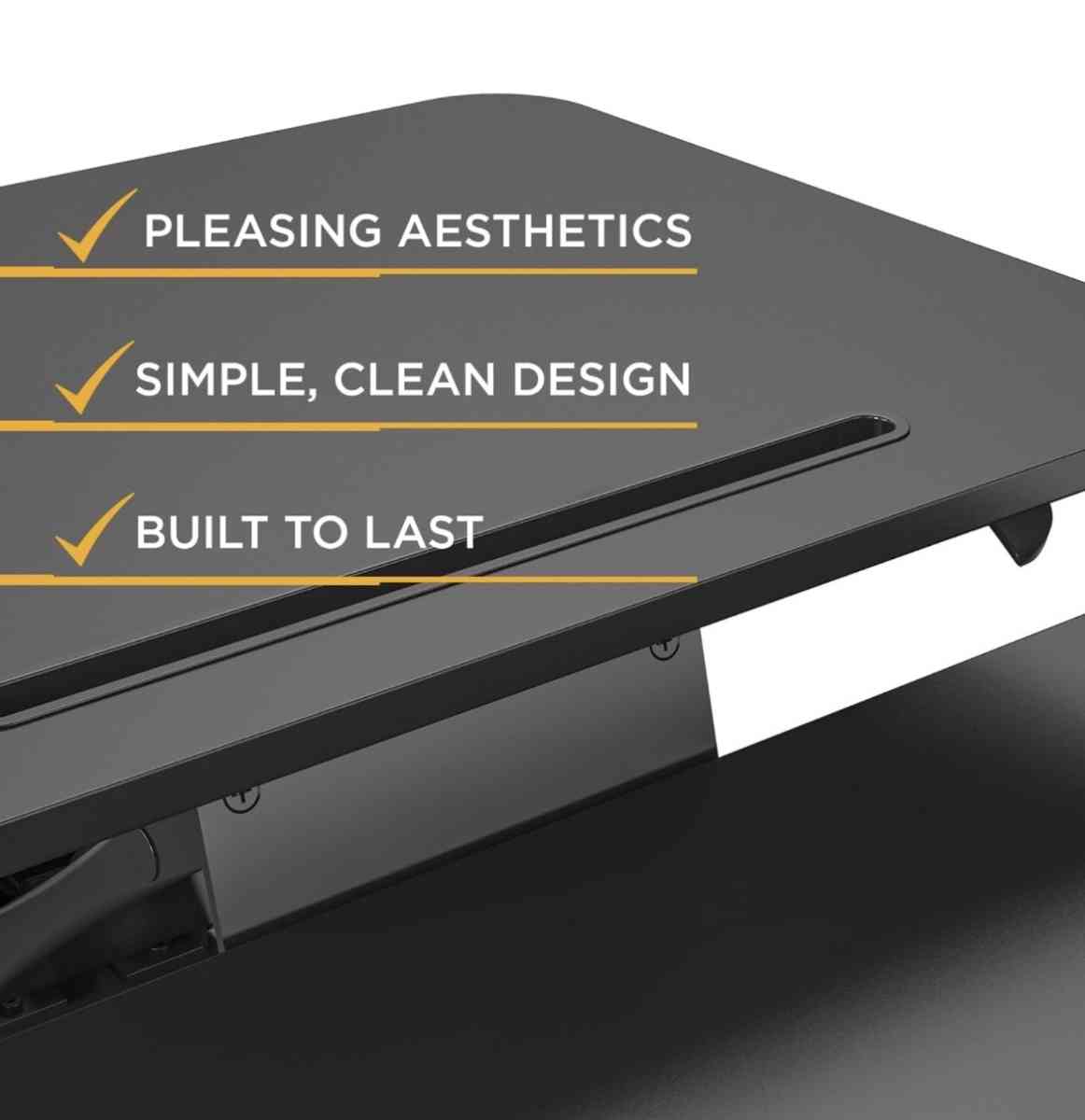 Standing Desk Converter Stand Up Desk Riser Adapter Adjustab - Acushnet, Massachusetts - FleaMarketBay