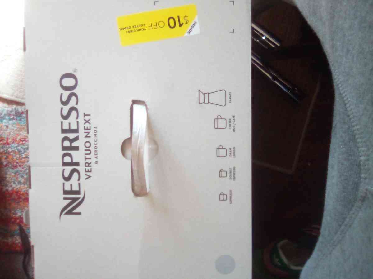 BrandnewNESPRESSO VERTUO NEXT AEROCCINO3 - Seattle, Washington - FleaMarketBay