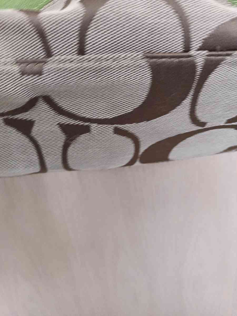 Coach Green leather and beige canvas - Friday Harbor, Washington - FleaMarketBay