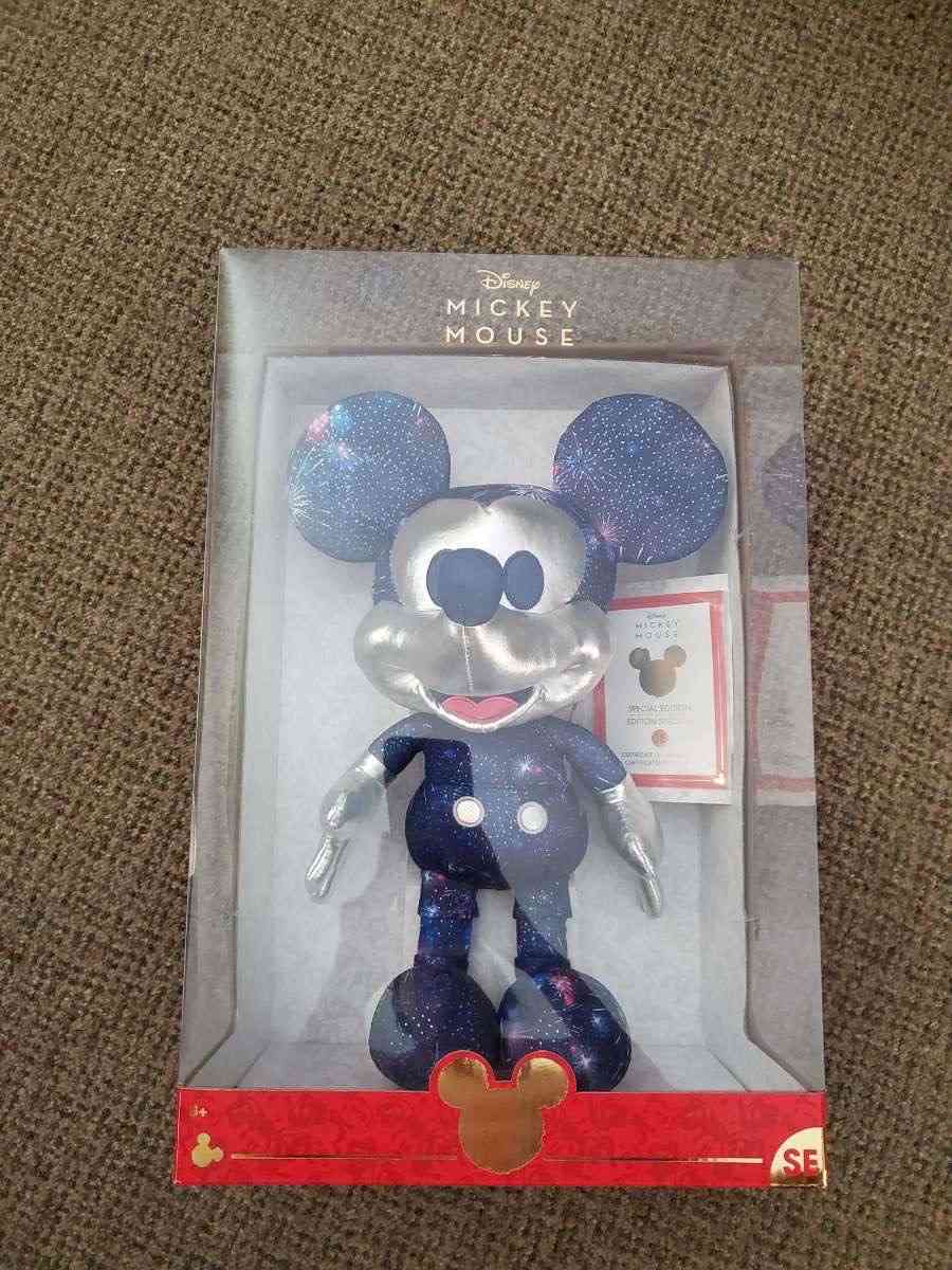 Special Edition Disney Mickey Mouse Collectable Plush - Joliet, Illinois - FleaMarketBay
