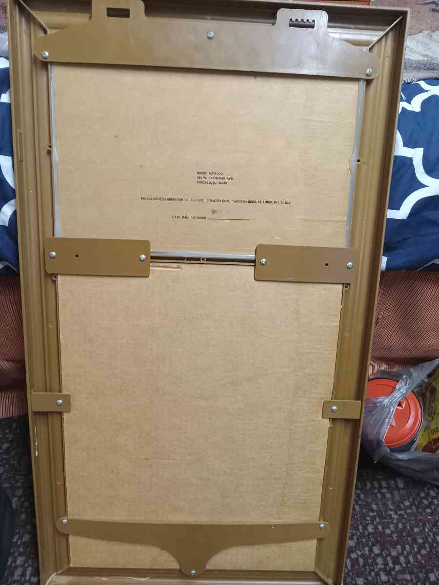 Budweiser chalkboard - Junction City, Kansas - FleaMarketBay