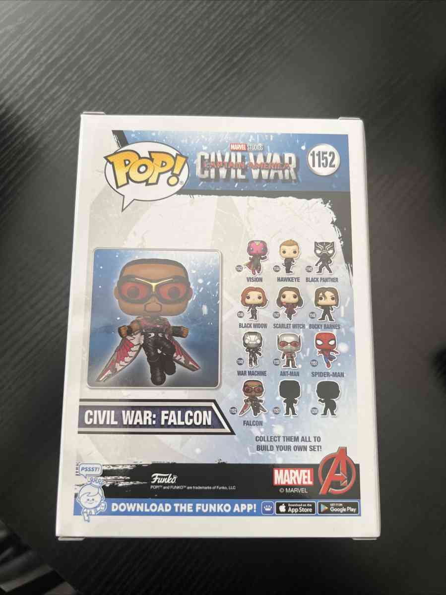funko pop falcon civic war Amazon exclusive - Las Vegas, Nevada - FleaMarketBay