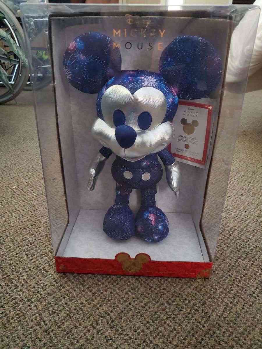 Special Edition Disney Mickey Mouse Collectable Plush - Joliet, Illinois - FleaMarketBay