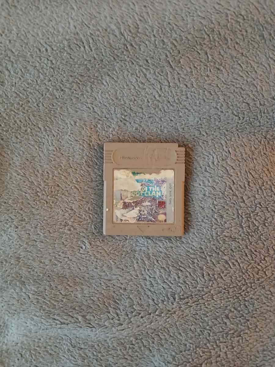 TMNT Fall Of The Foot Clan Gameboy