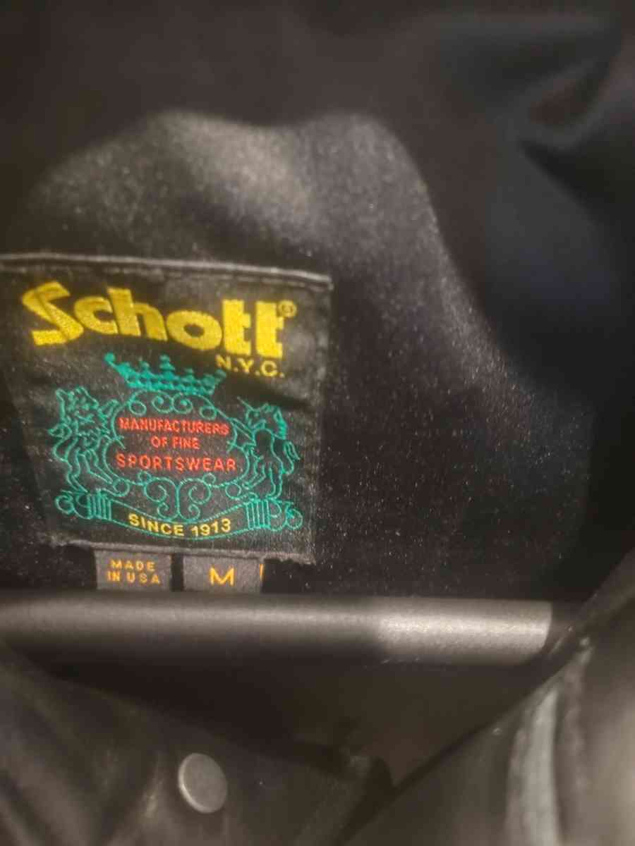 schott leather jacket - Reno, Nevada - FleaMarketBay