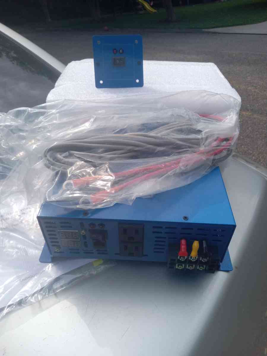 pure sine wave inverter 3000w - Chesapeake, Virginia - FleaMarketBay