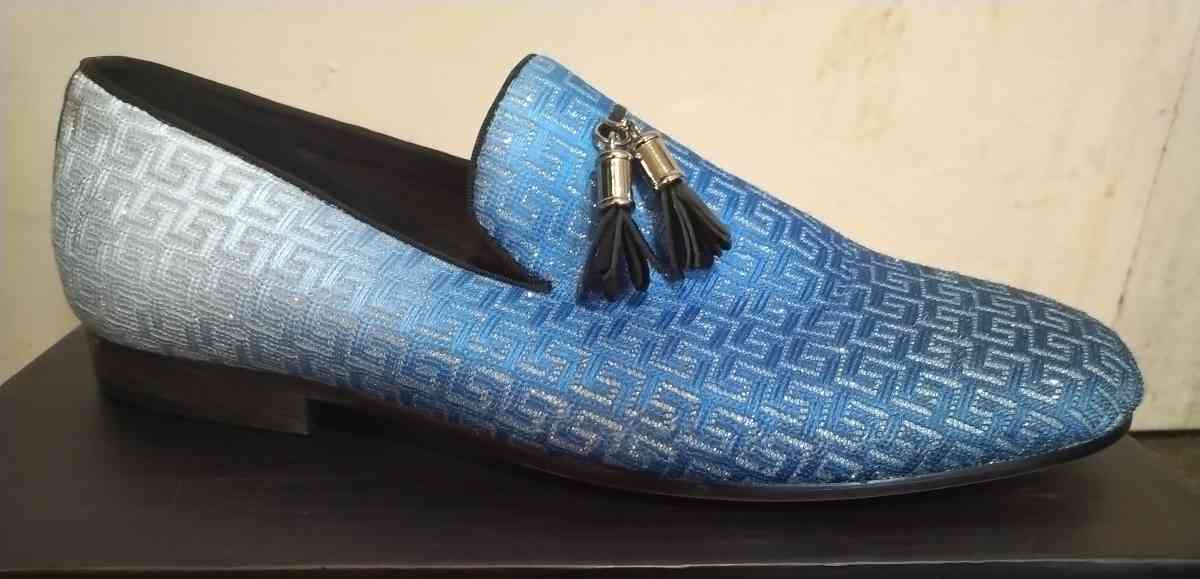 Baby Blue BARABAS DRESS SHOES