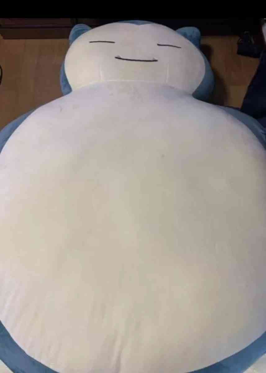 Pokmon Official Product Life Sized Snorlax Beanbag chair - Phoenix, Arizona