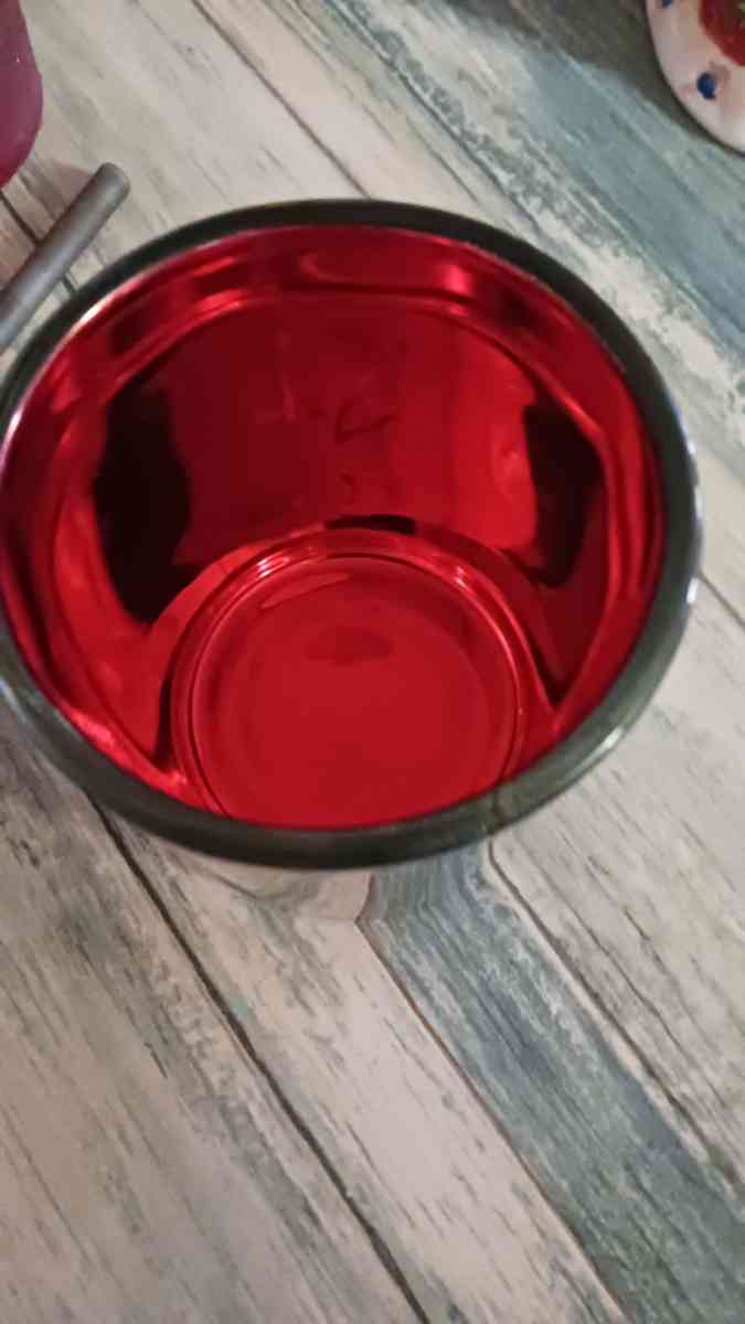 Canyon glass votive candle holder - Des Moines, Iowa - FleaMarketBay