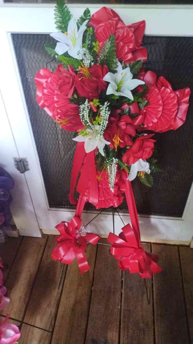 Red Ruffle cross - Abilene, Texas