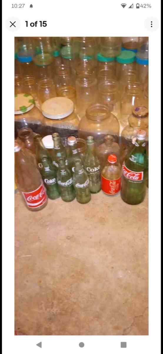 Vintage Glass Soda Bottles - Pineville, Louisiana - FleaMarketBay