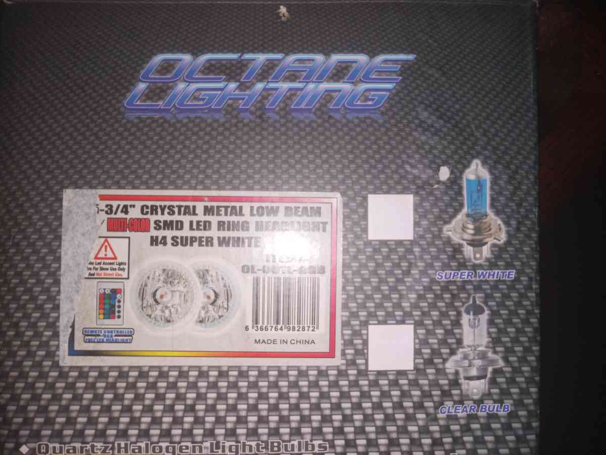 NEW CUSTOM HEADLIGHTS  RGB - Sandusky, Ohio - FleaMarketBay