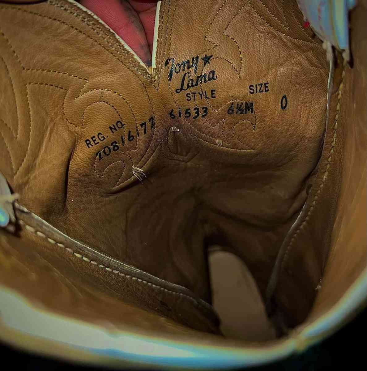 vintage 1989 Tony Lady Lama Boots - Grants Pass, Oregon - FleaMarketBay