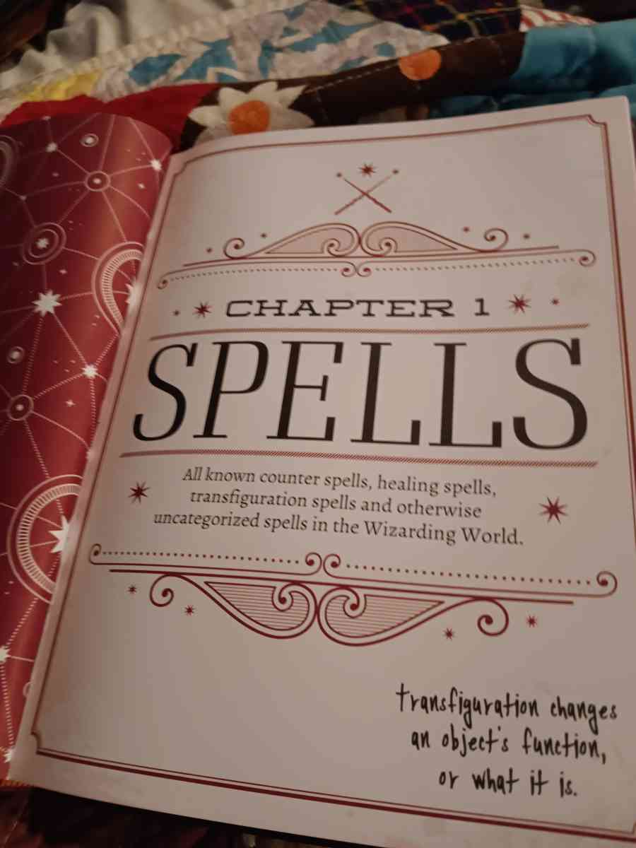 The Unofficial Harry Potter Special Edition Spell Book Hardc - Dayton, Ohio - FleaMarketBay