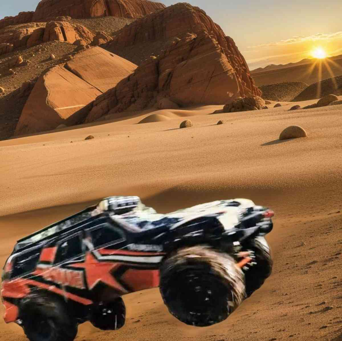 RC Rock Crawler Metal Roof Rack BLK W 4LED Lights Axial 110 - Delancey, New York - FleaMarketBay