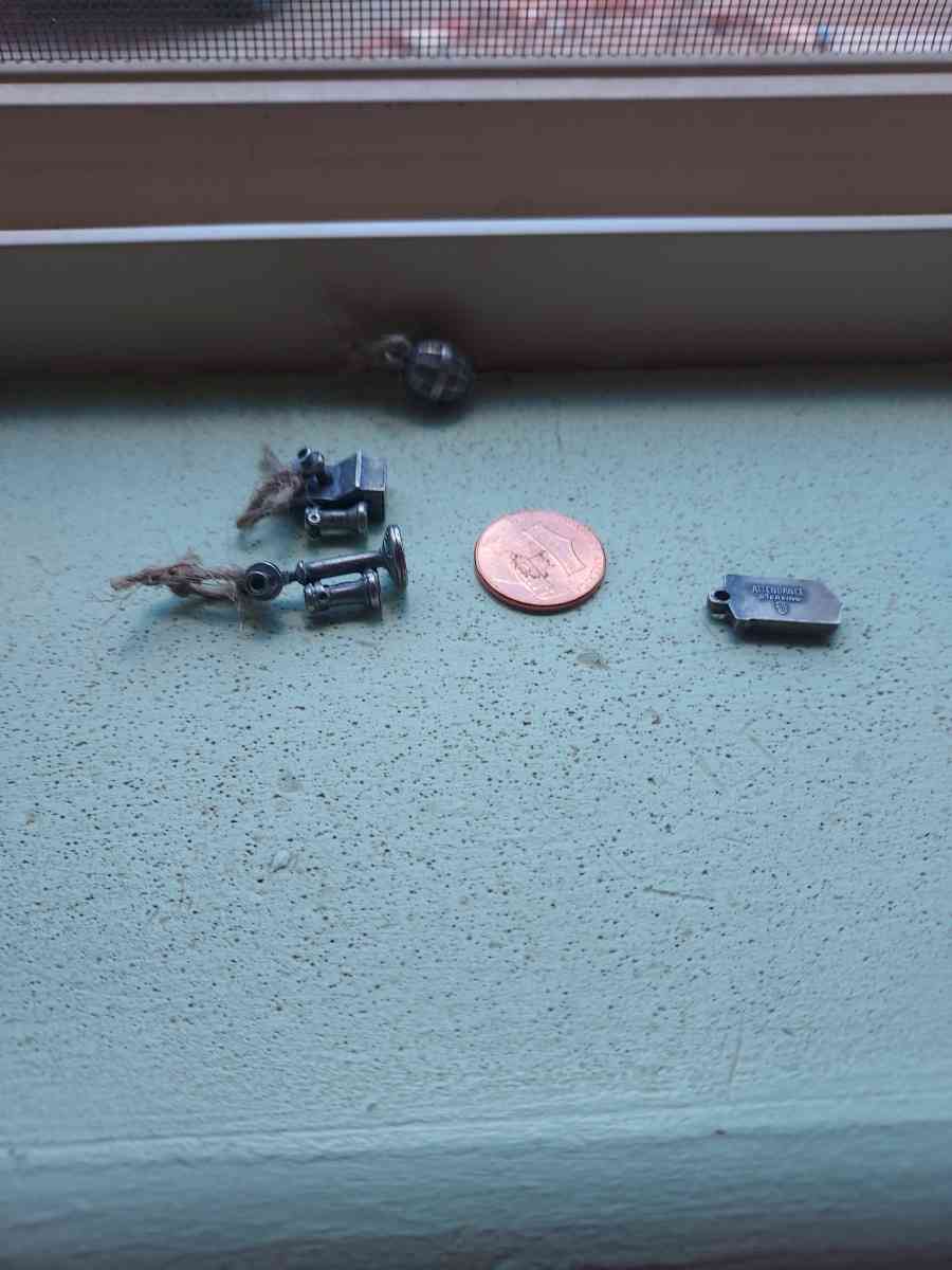 4 charms by the original BELL PHONE COMPANY - Albuquerque, New Mexico - FleaMarketBay
