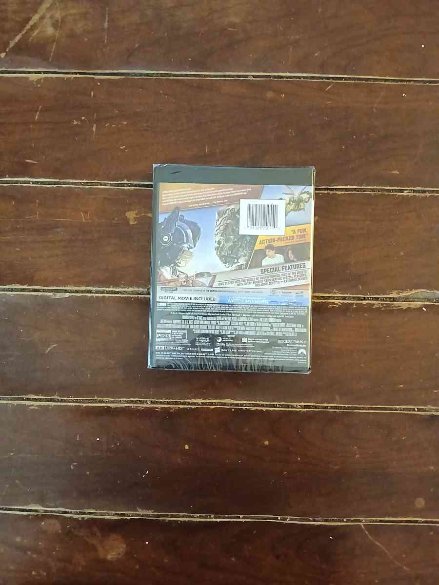 Transformers Rise Of The Beast 4K Ultra HD Blu Ray - North Hollywood, California - FleaMarketBay