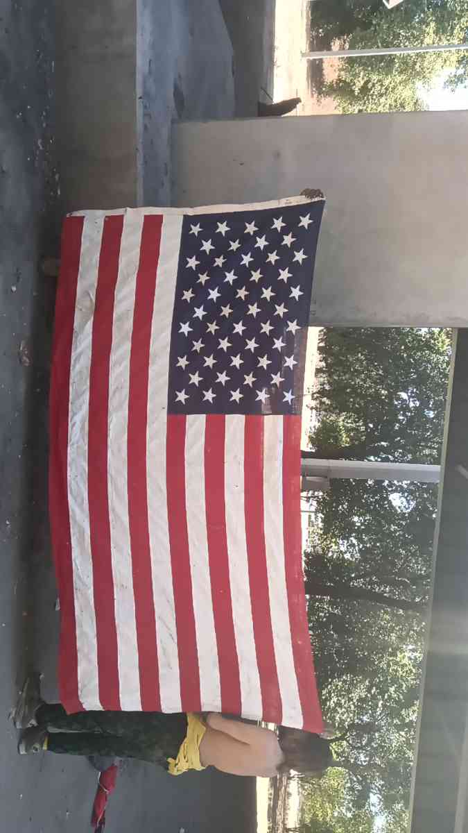 50 Star American Flag  117 x 57  975 x 475 - West Sacramento, California - FleaMarketBay