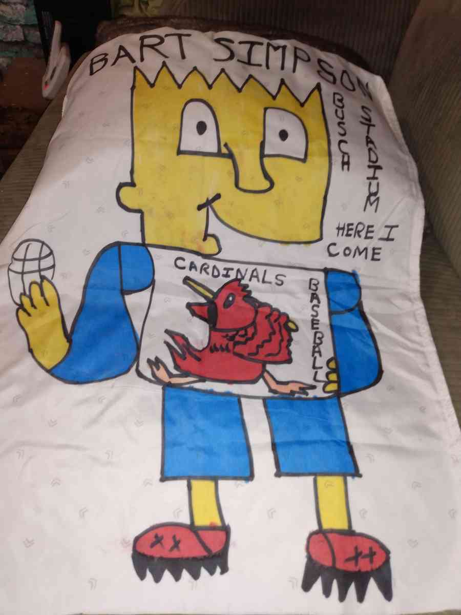 cartoon on pillows and wall hangings - Saint Louis, Missouri