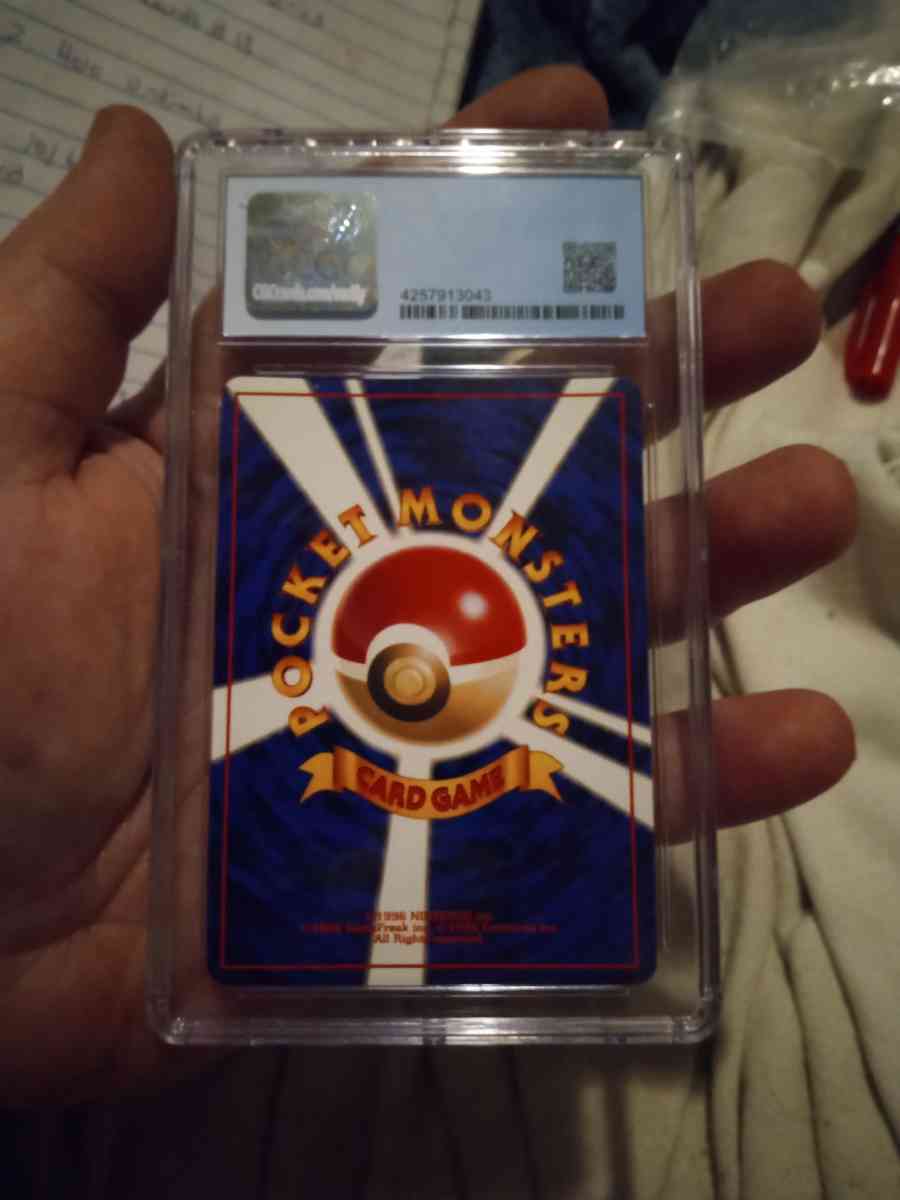 Vintage rare 1999 Japanese CYNDAQUIL CGC SLAB - Durham, North Carolina - FleaMarketBay