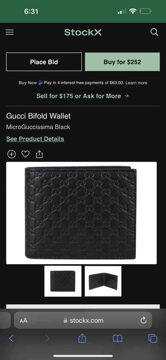 gucci wallet - Fresno, California - FleaMarketBay