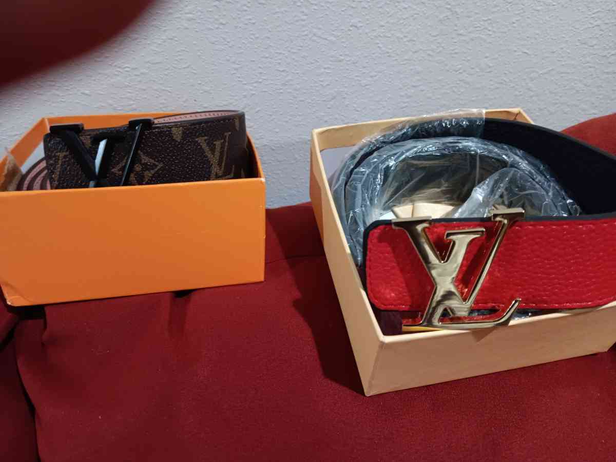 2 for 1 Louis Vuitton  belts - Little Rock, Arkansas