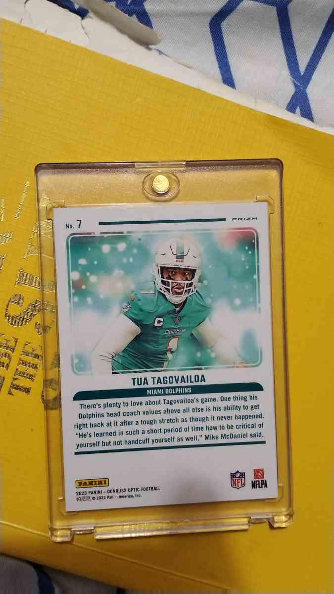 2023 donoruss optic tua tagovailoa mythical SP - Chuckey, Tennessee - FleaMarketBay