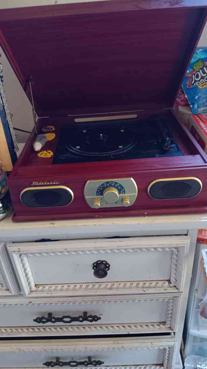 amfm radio cassette tape record player - Norco, California