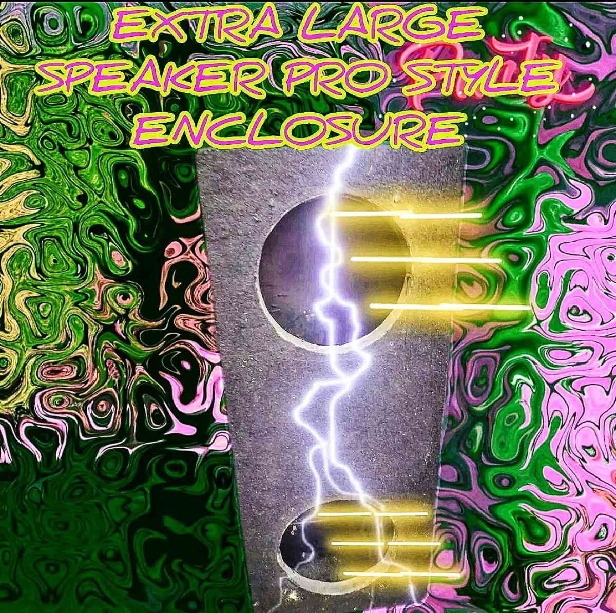 12 Xtra Large 2 Ported Subwoofer Enclosure Cube Slanted Reco - Farmingdale, New York