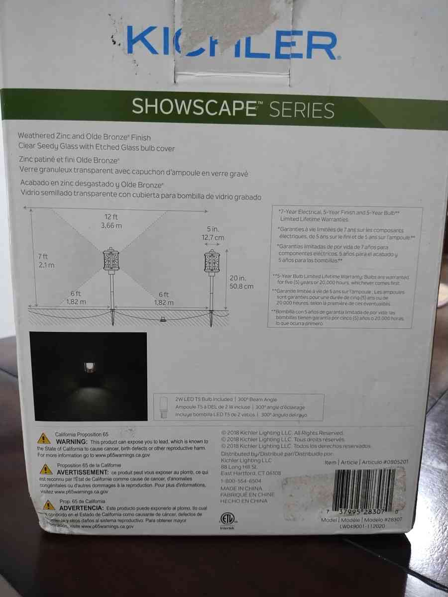 12 volts led path light - Orlando, Florida - FleaMarketBay