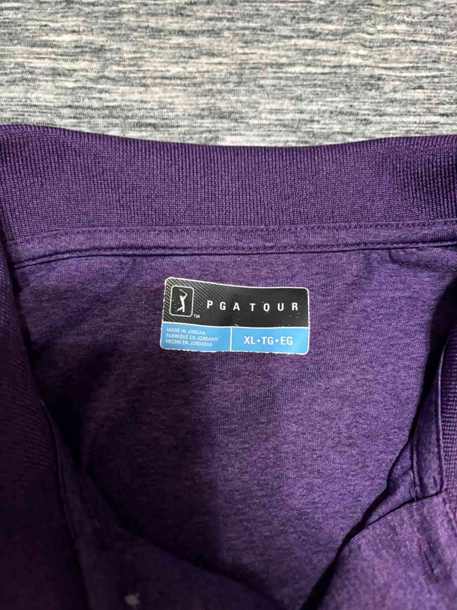 PGA Tour polo shirt purple size Xl - Eustis, Florida - FleaMarketBay