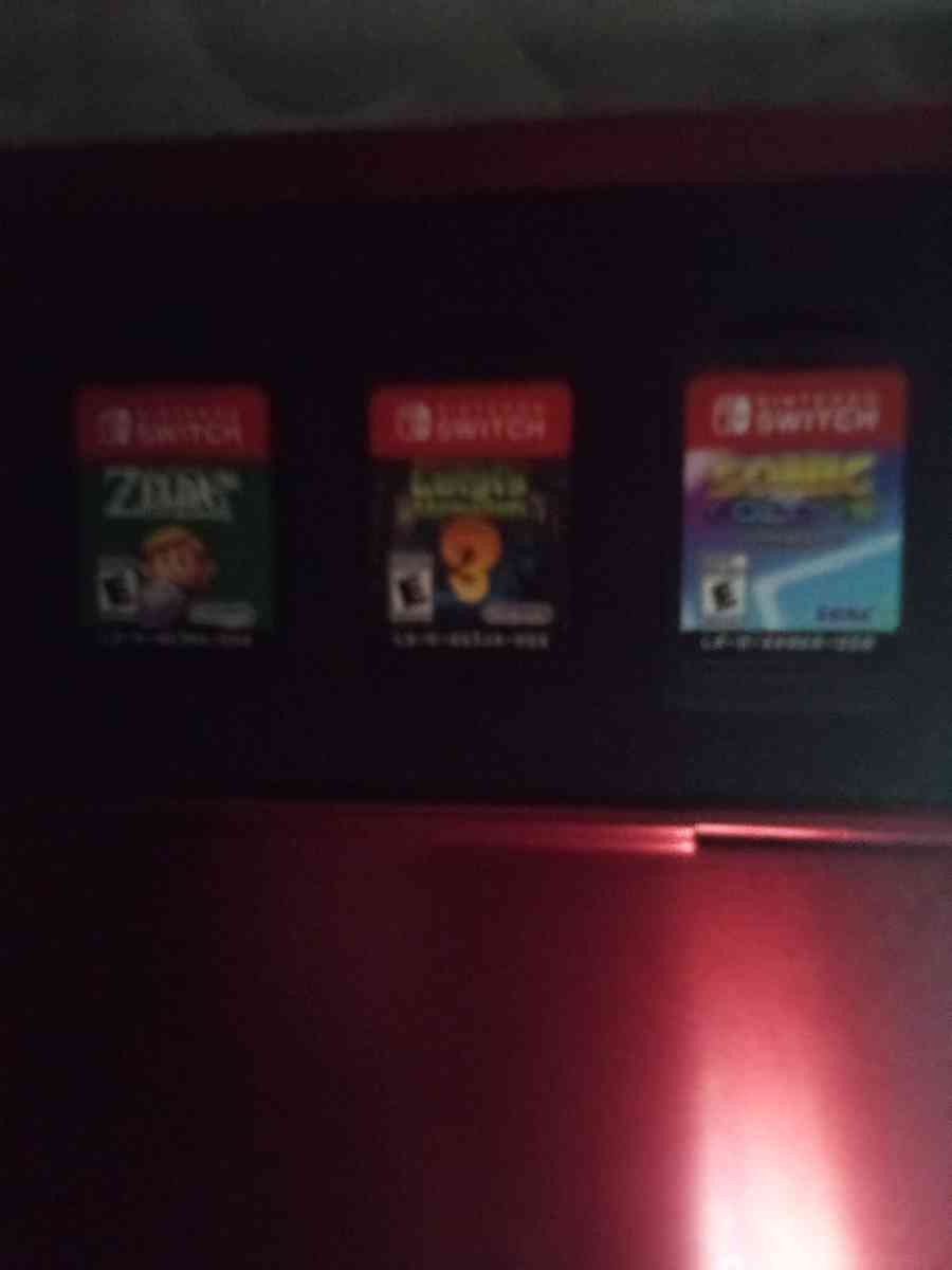 3 Nintendo Switch Games