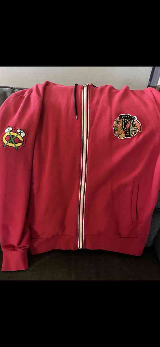 Blackhawk zip up hoodie - Melrose Park, Illinois