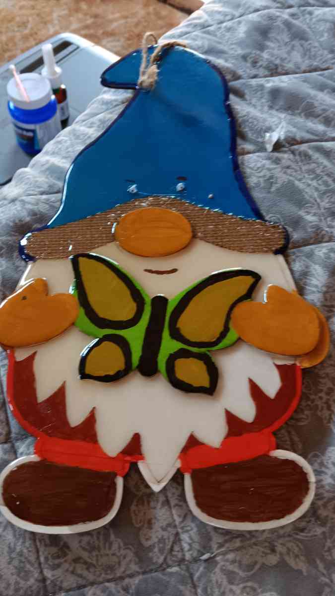 hand painted gnome - Norco, California