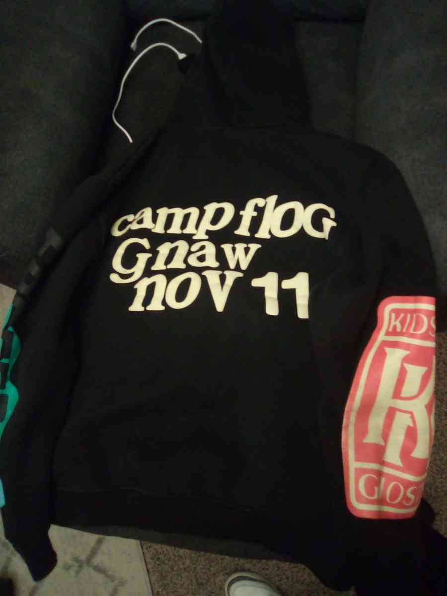 1of1 rare black ksg hoodie Kanye Westkid Cudi collab - Phoenix, Arizona - FleaMarketBay