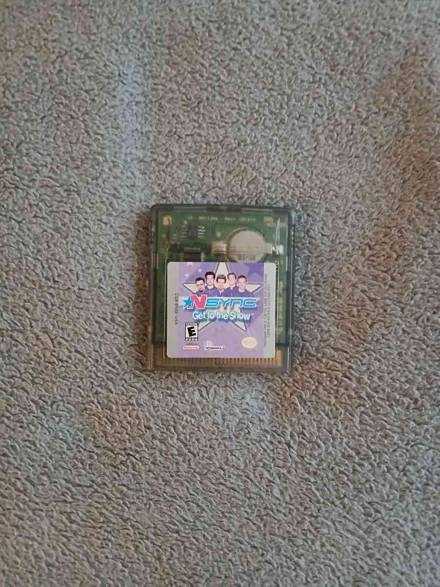 NSYNC Get To The Show Gameboy Color