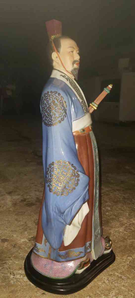 antique Chinese Porcelain Qu Yuan Poet - Kaneohe, Hawaii - FleaMarketBay