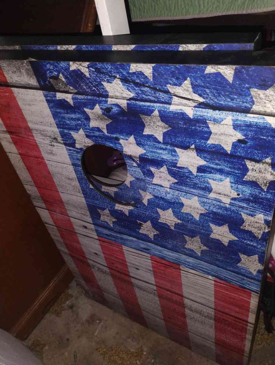 American flag cornhole boards - Altamonte Springs, Florida - FleaMarketBay