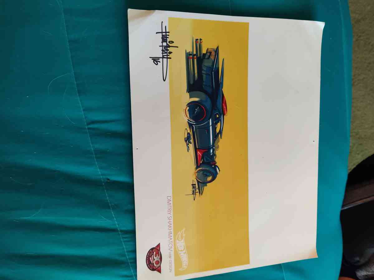 signed hot wheels pictures - Beaverton, Oregon - FleaMarketBay