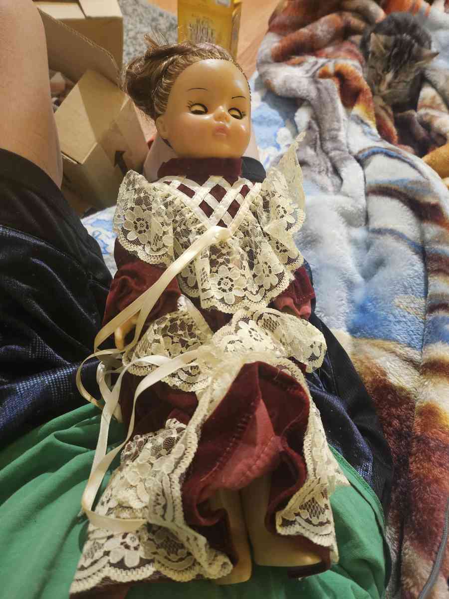 I really old doll its a christmas doll I think I know it is - Klamath Falls, Oregon