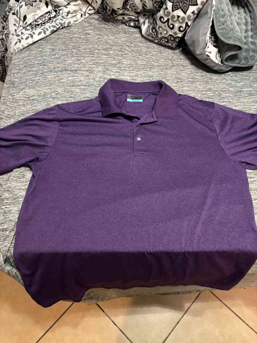 PGA Tour polo shirt purple size Xl - Eustis, Florida
