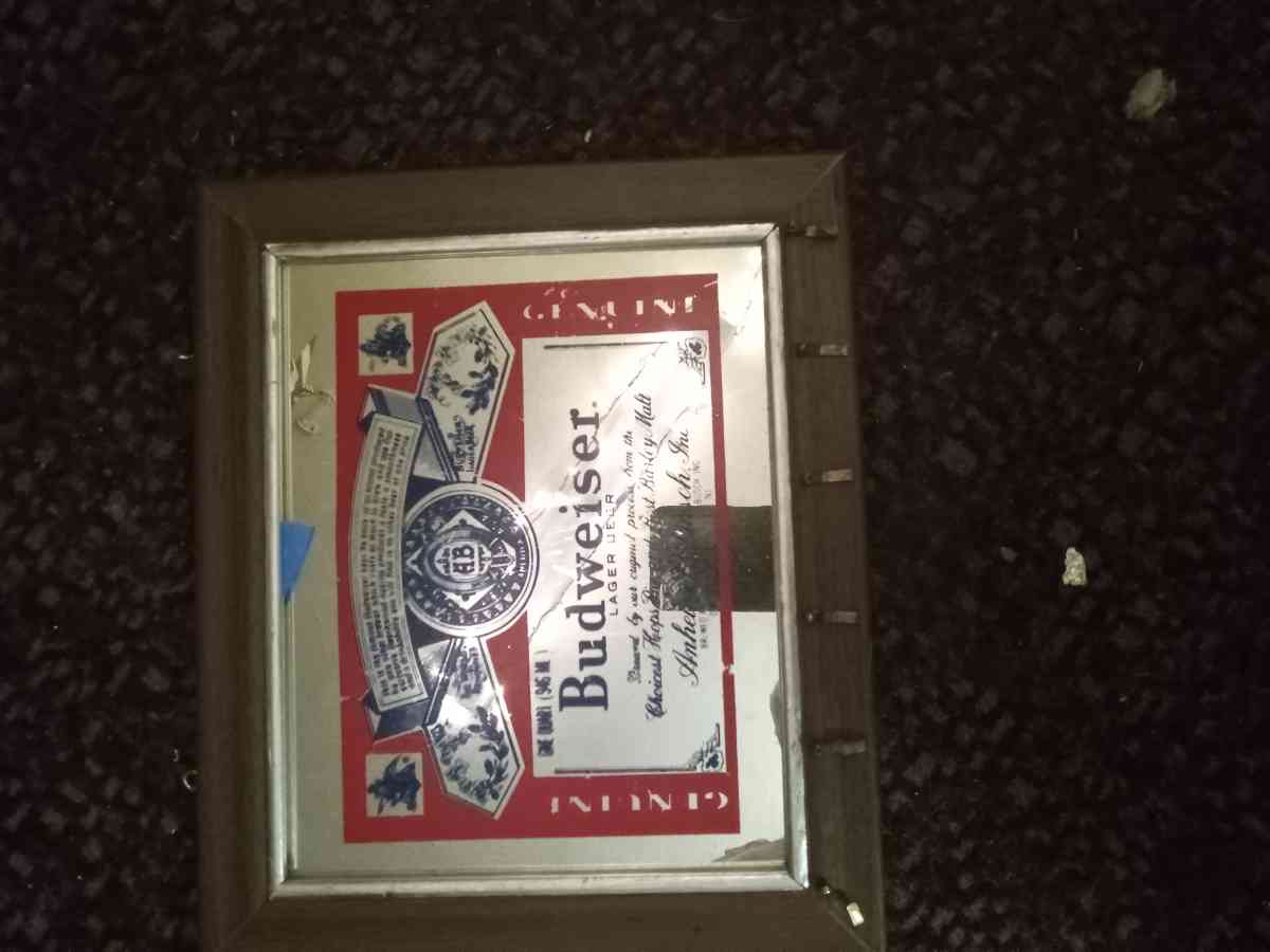 Budweiser chalkboard - Junction City, Kansas - FleaMarketBay