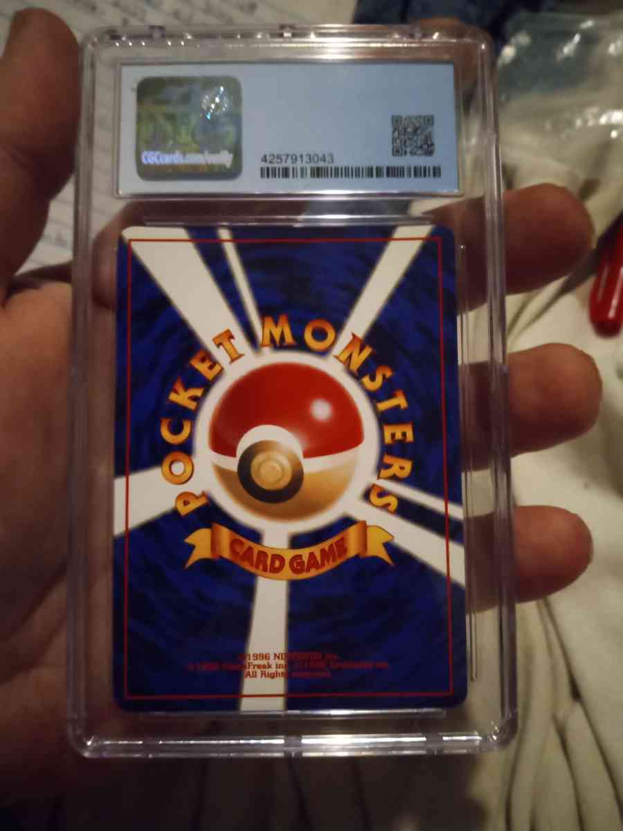 Vintage rare 1999 Japanese CYNDAQUIL CGC SLAB - Durham, North Carolina - FleaMarketBay