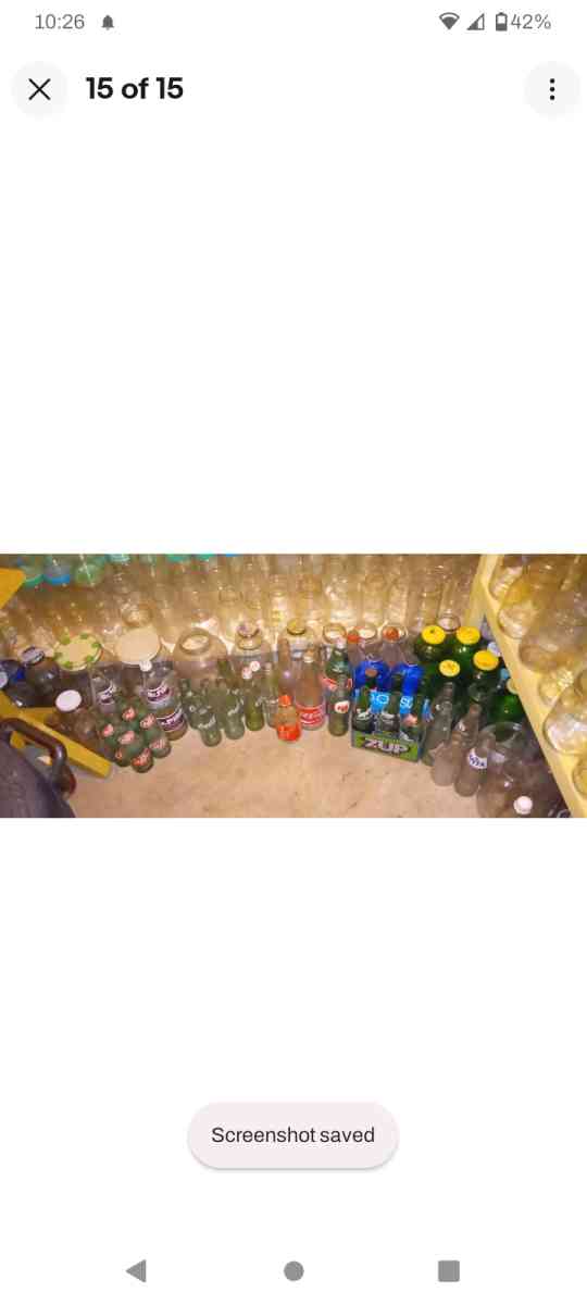 Vintage Glass Soda Bottles - Pineville, Louisiana - FleaMarketBay