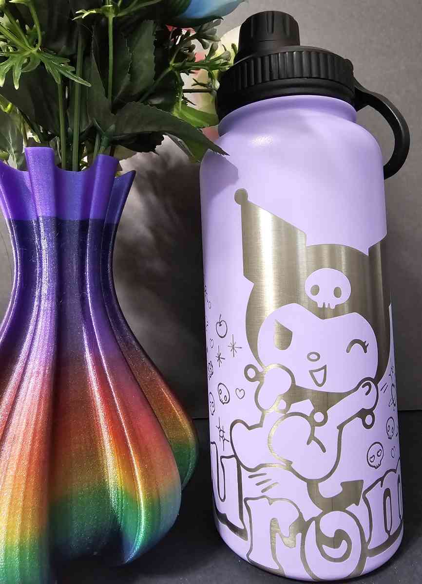 32oz Brand new Laser Engraved Insulated Water Bottle Kuromi - Las Vegas, Nevada - FleaMarketBay