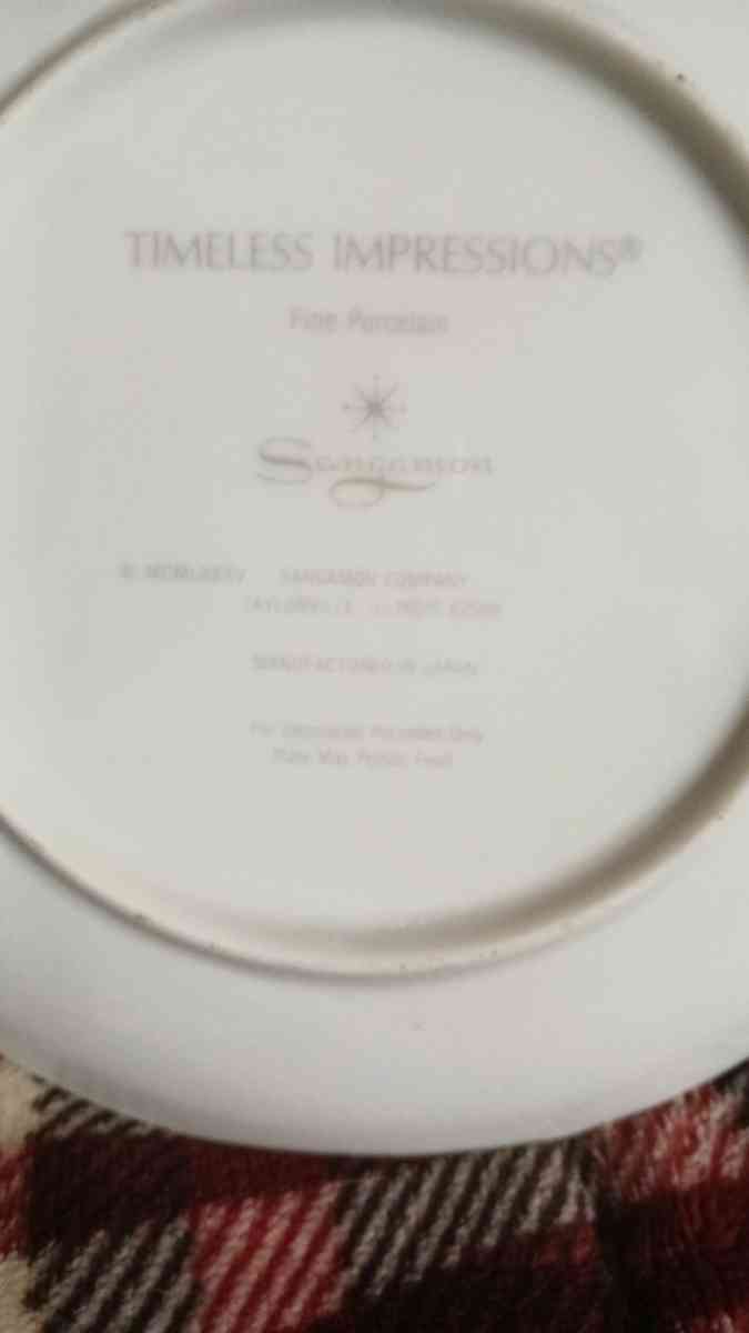 Sangamon friendship saucer - Des Moines, Iowa - FleaMarketBay